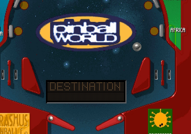 Скриншот из игры Pinball World