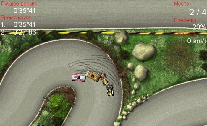 Скриншот из игры Pinchcliffe Grand Prix
