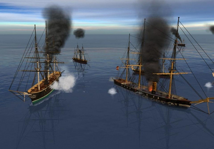 Скриншот из игры Ironclads: Schleswig War 1864