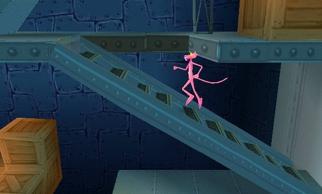 Скриншот из игры Pink Panther: Pinkadelic Pursuit