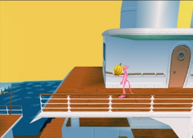 Скриншот из игры Pink Panther: Pinkadelic Pursuit