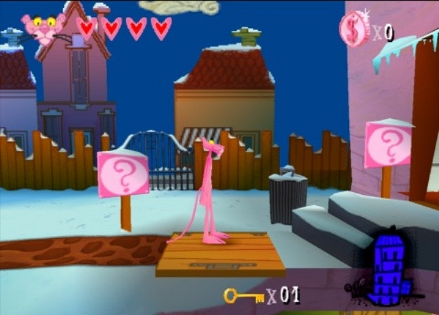 Скриншот из игры Pink Panther: Pinkadelic Pursuit