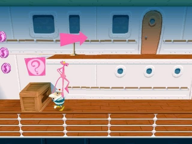 Скриншот из игры Pink Panther: Pinkadelic Pursuit