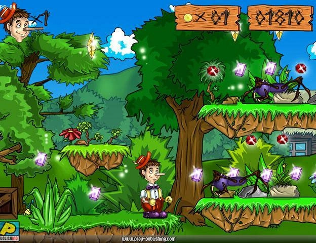Скриншот из игры Pinocchio