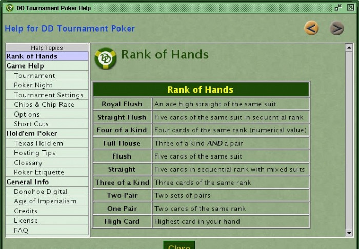 Скриншот из игры DD Tournament Poker: No Limit Texas Hold'em