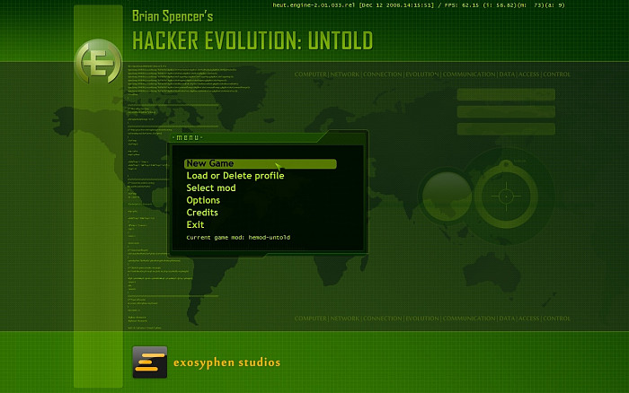Скриншот из игры Hacker Evolution Untold