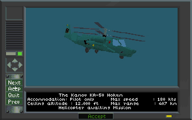 Скриншот из игры KA-50 Hokum