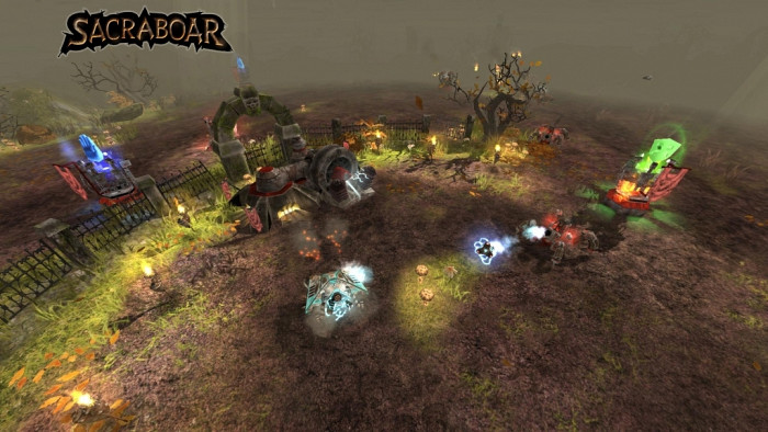Скриншот из игры Sacraboar