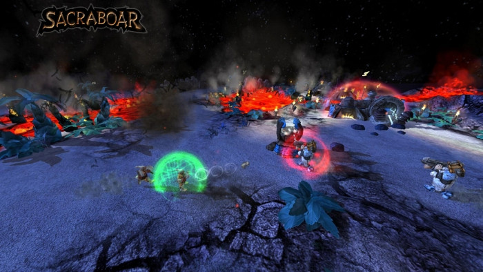 Скриншот из игры Sacraboar