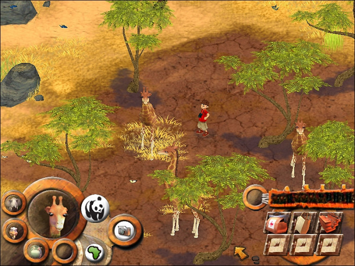 Скриншот из игры Safari Kongo