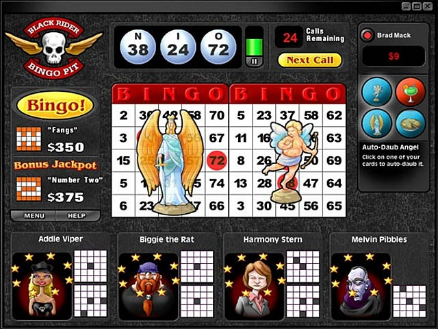 Скриншот из игры Saints & Sinners Bingo