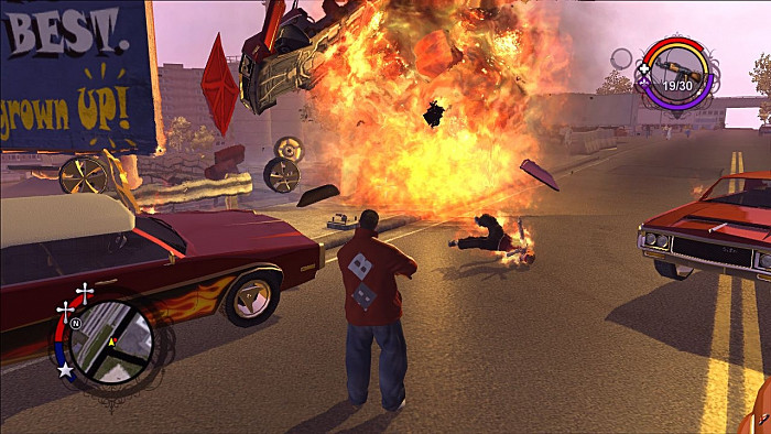 Скриншот из игры Saints Row