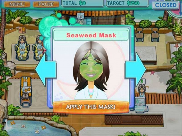 Скриншот из игры Sally's Spa