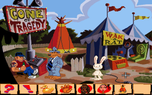 Скриншот из игры Sam & Max Hit the Road