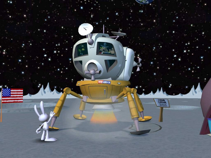 Скриншот из игры Sam & Max: Episode 6 - Bright Side of the Moon