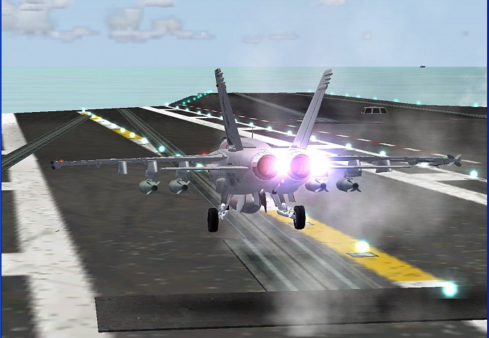 Скриншот из игры Flight Deck 4