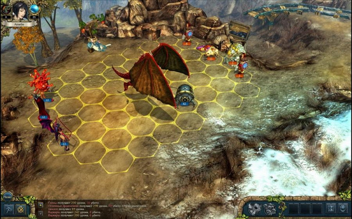 Скриншот из игры King's Bounty: Armored Princess