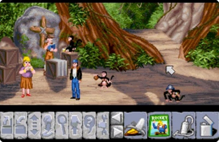 Скриншот из игры Flight of the Amazon Queen