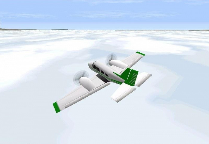 Скриншот из игры Flight Unlimited 2