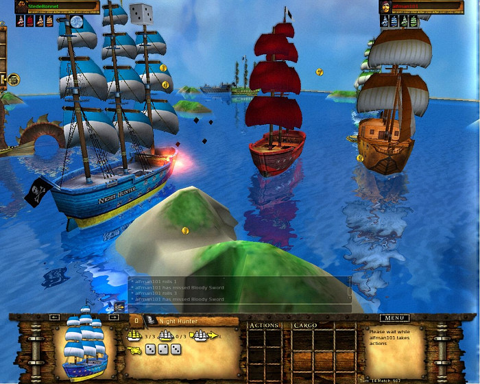 Скриншот из игры Pirates Constructible Strategy Game Online