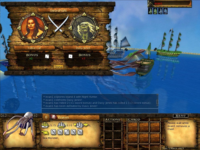 Скриншот из игры Pirates Constructible Strategy Game Online