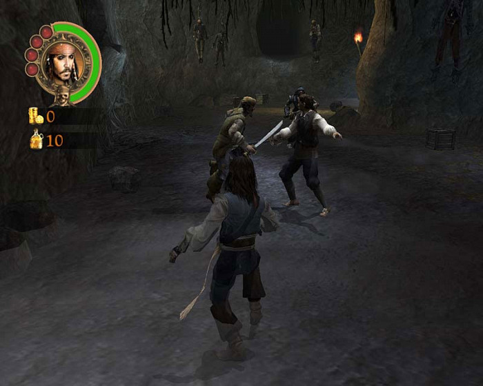 Скриншот из игры Pirates of the Caribbean: The Legend of Jack Sparrow