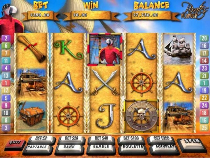 Скриншот из игры Pirates Plunder