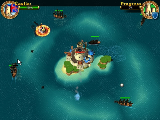 Скриншот из игры Pirates: Battle for the Caribbean