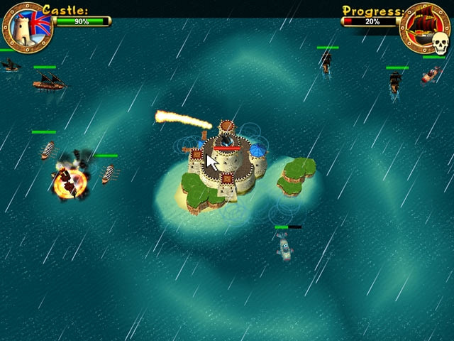 Скриншот из игры Pirates: Battle for the Caribbean
