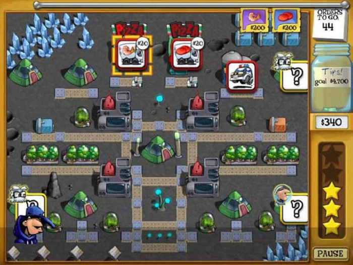 Скриншот из игры Pizza Frenzy