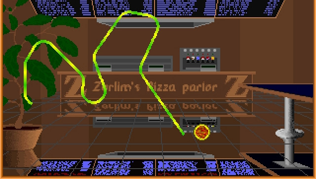 Скриншот из игры Pizza Worm