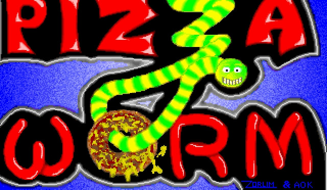 Скриншот из игры Pizza Worm