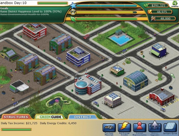 Скриншот из игры Plan It Green