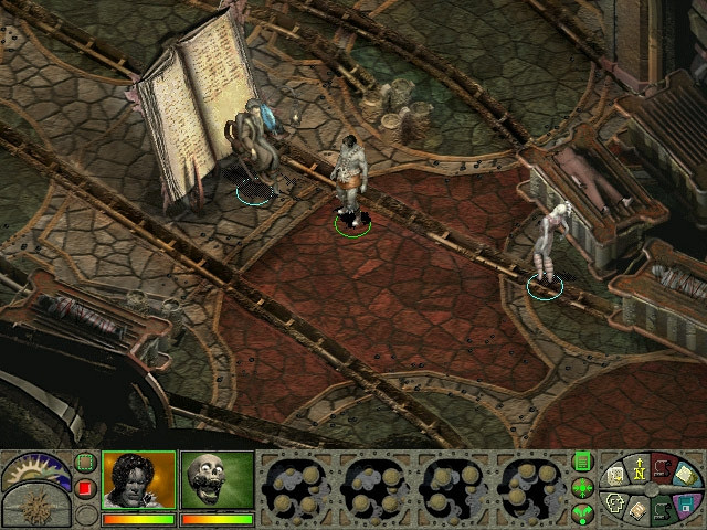 Скриншот из игры Planescape: Torment