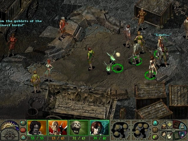 Скриншот из игры Planescape: Torment