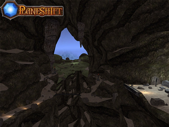 Скриншот из игры PlaneShift: Crystal Blue