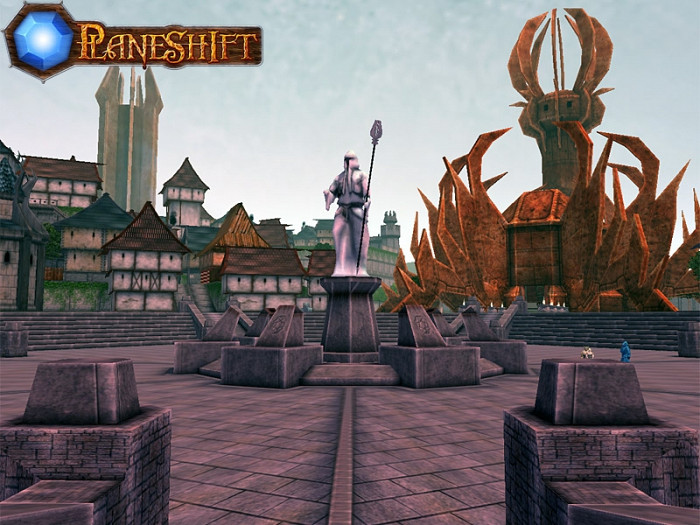 Скриншот из игры PlaneShift: Crystal Blue