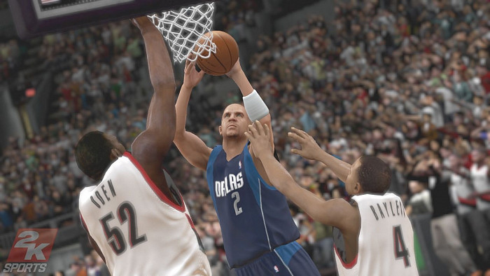 Скриншот из игры NBA 2K9