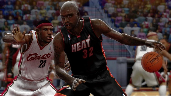 Скриншот из игры NBA Live 07
