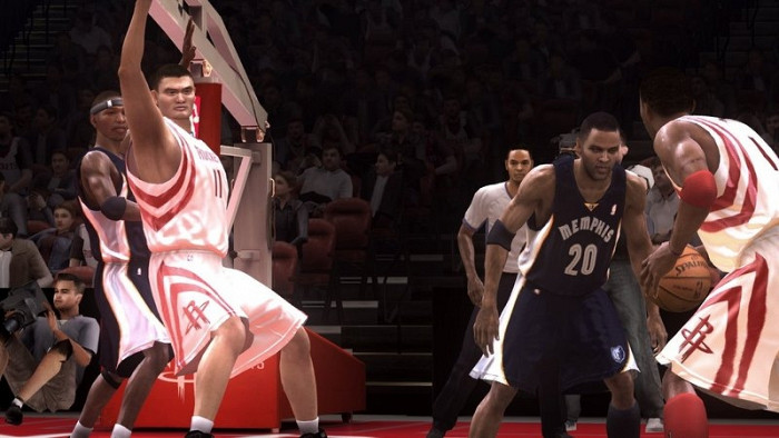 Скриншот из игры NBA Live 08