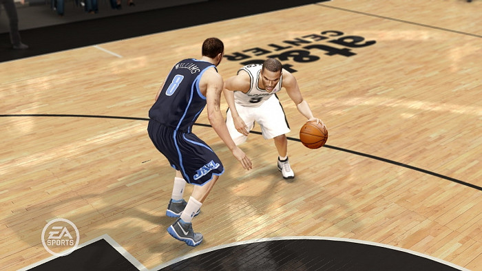Скриншот из игры NBA Live 10