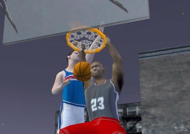Скриншот из игры NBA Live 2000
