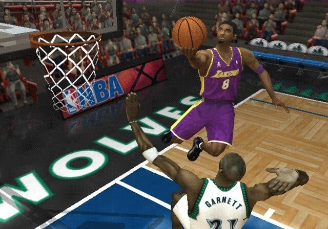Скриншот из игры NBA Live 2003