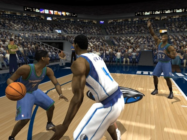 Скриншот из игры NBA Live 2003