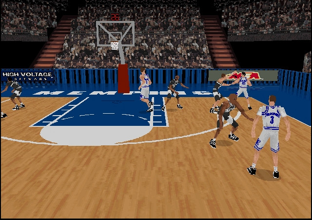 Скриншот из игры NCAA Final Four 1997