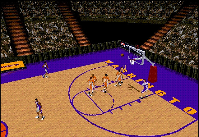 Скриншот из игры NCAA Final Four 1997