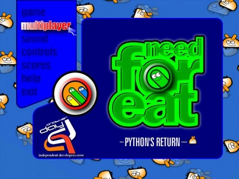 Скриншот из игры Need for Eat: Python Return