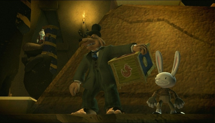 Скриншот из игры Sam & Max: The Tomb of Sammum-Mak