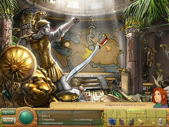 Скриншот из игры Samantha Swift and the Golden Touch
