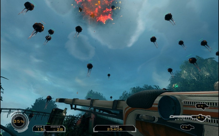 Скриншот из игры Sanctum (2011)